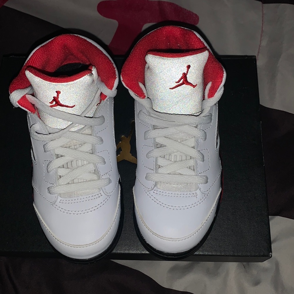 Preschool Fire Red Jordan’s (2020 Release)